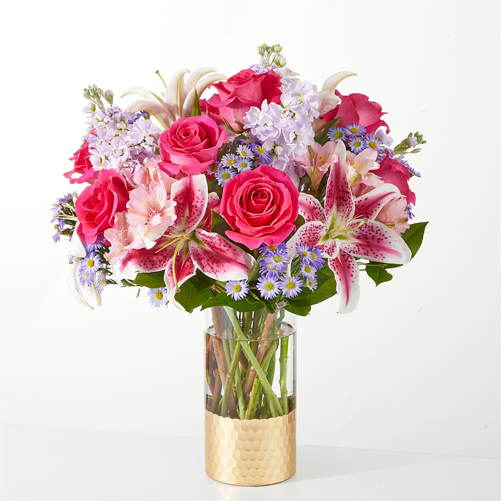 Pressing Petals Bouquet –  White Lilies N Paradise, Kokomo IN