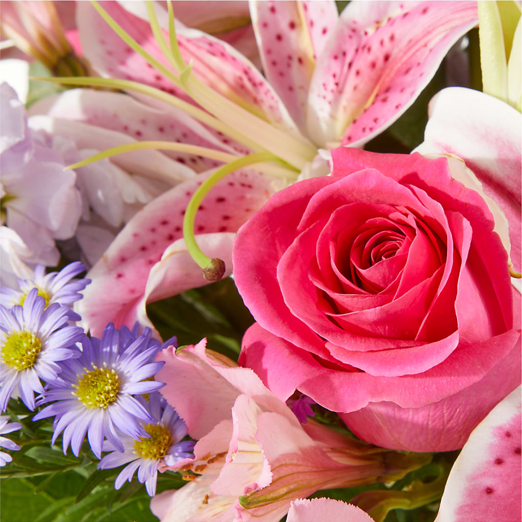 Pressing Petals Bouquet –  White Lilies N Paradise, Kokomo IN