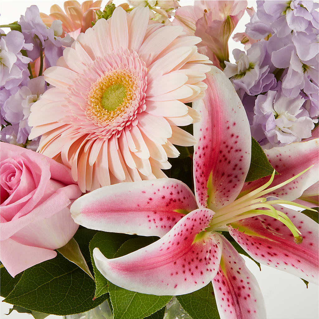 The Teahouse Bouquet –  White Lilies N Paradise, Kokomo IN