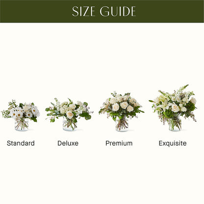 Fresh Linen Bouquet –  White Lilies N Paradise, Kokomo IN