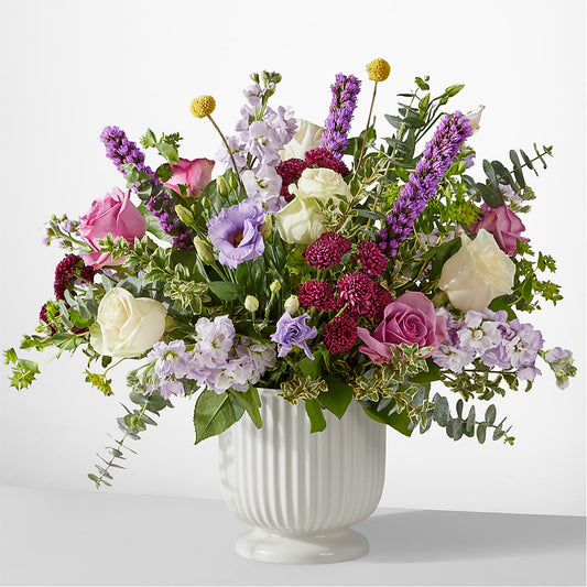 Work of Art Bouquet –  White Lilies N Paradise, Kokomo IN