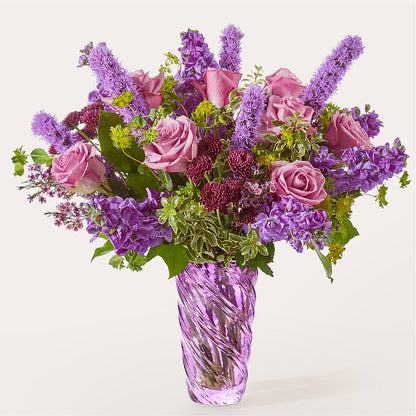 Garden Mist Bouquet –  White Lilies N Paradise, Kokomo IN