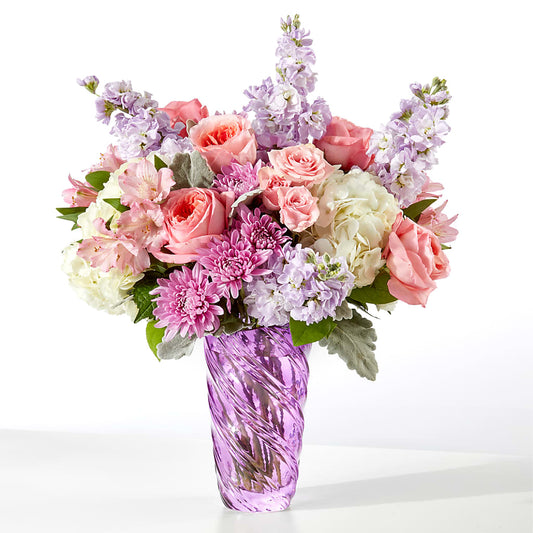 Silver Lining Bouquet –  White Lilies N Paradise, Kokomo IN