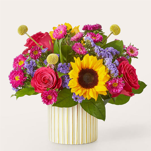 Bubbly Bouquet –  White Lilies N Paradise, Kokomo IN