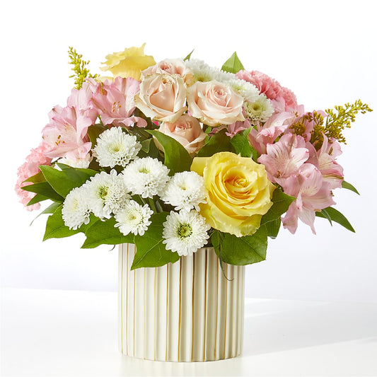 Watercolors Bouquet –  White Lilies N Paradise, Kokomo IN