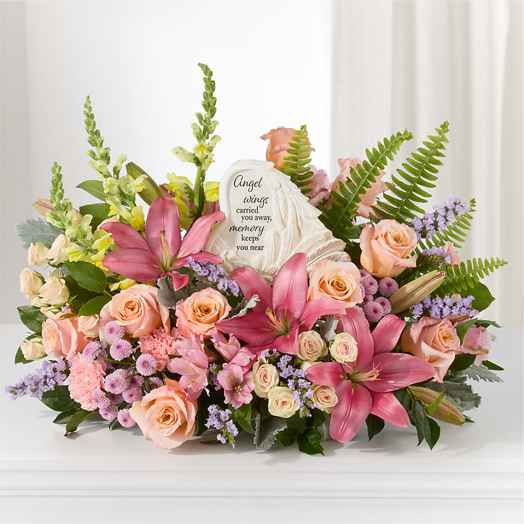 Gentle Light Arrangement –  White Lilies N Paradise, Kokomo IN