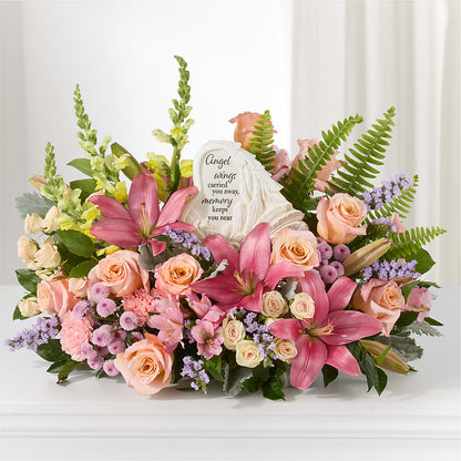 Gentle Light Arrangement –  White Lilies N Paradise, Kokomo IN