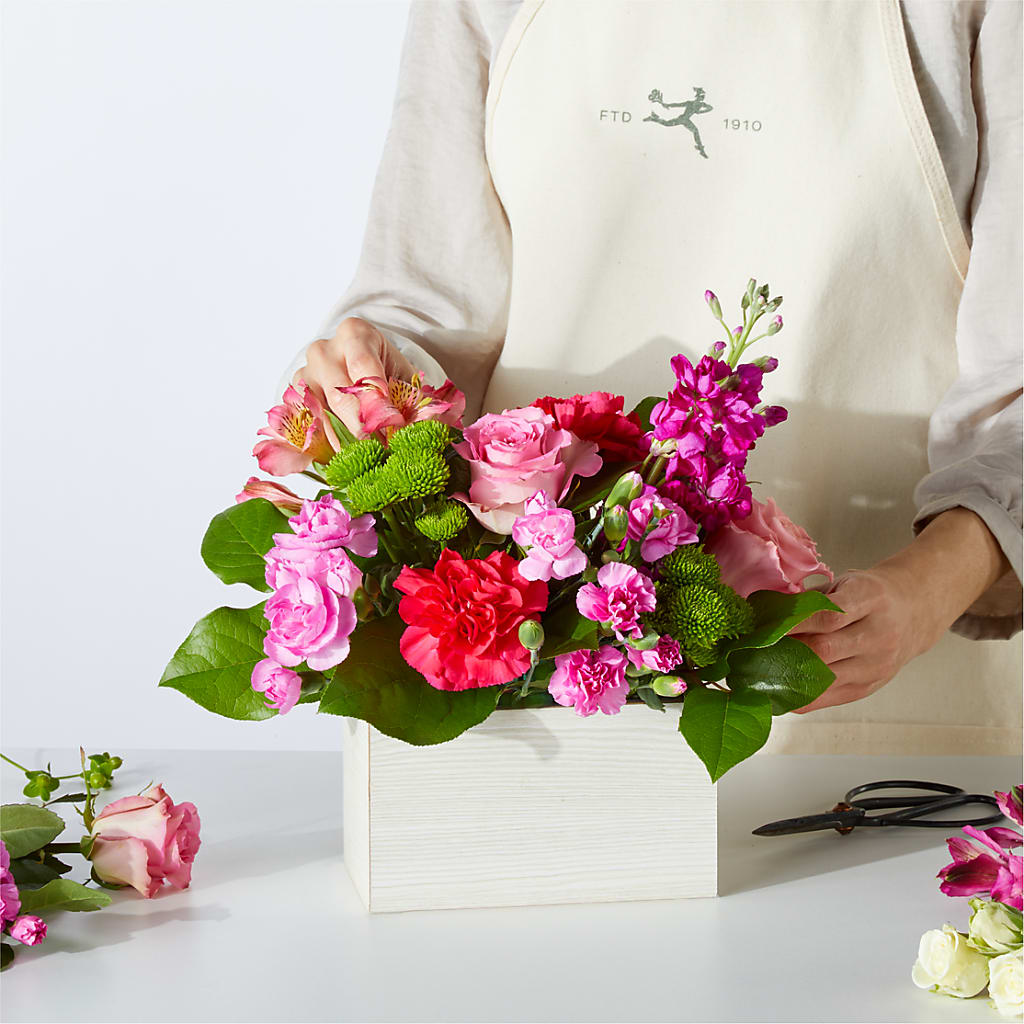 Sweetberry Box – A Florist Original –  White Lilies N Paradise, Kokomo IN