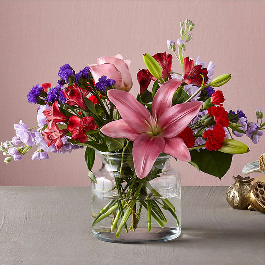 Romantique Bouquet –  White Lilies N Paradise, Kokomo IN