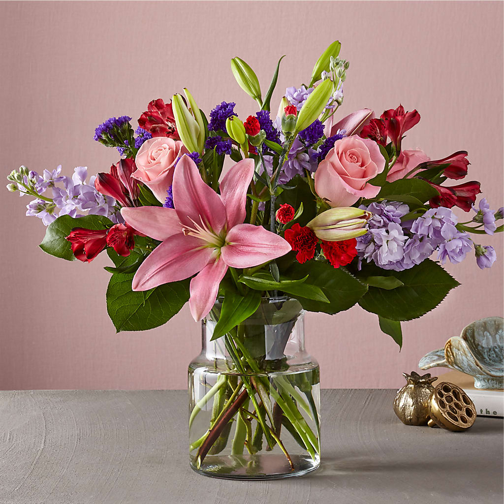 Romantique Bouquet –  White Lilies N Paradise, Kokomo IN