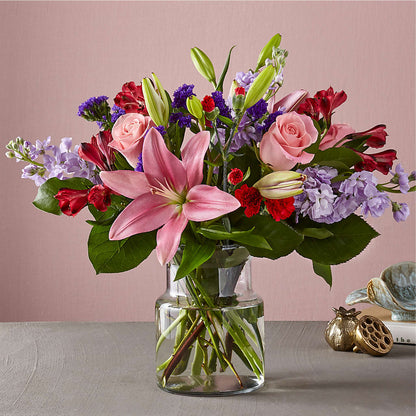 Romantique Bouquet –  White Lilies N Paradise, Kokomo IN