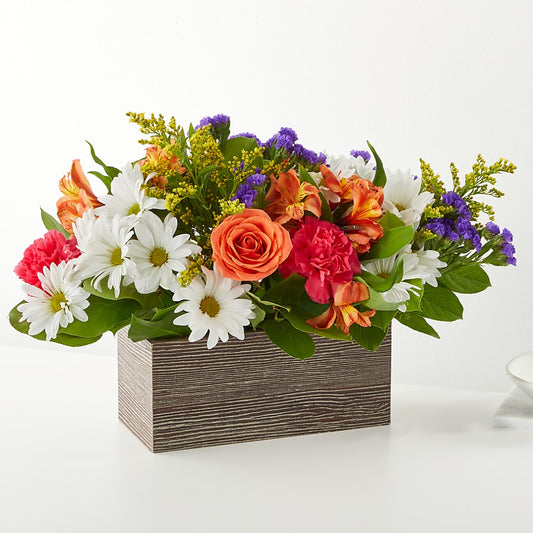 Oopsie Daisy Box Bouquet –  White Lilies N Paradise, Kokomo IN