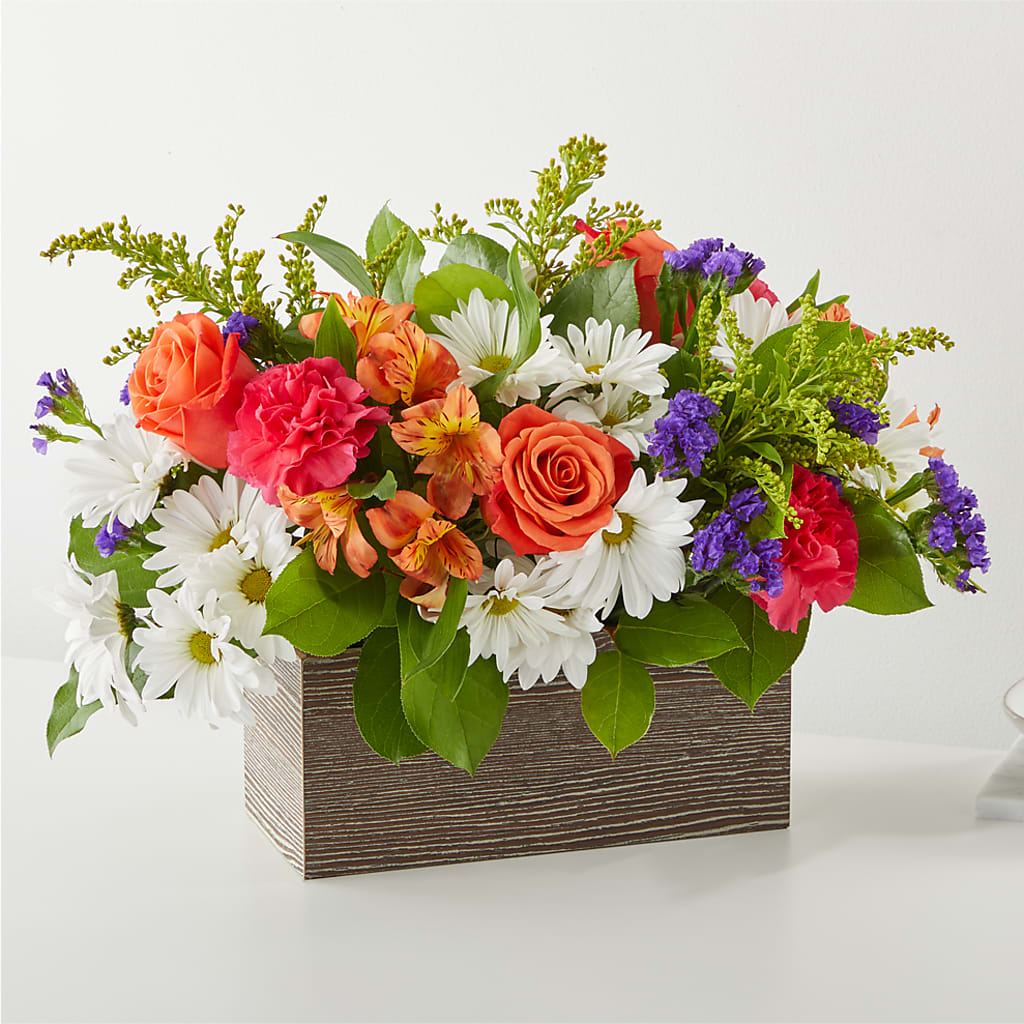 Oopsie Daisy Box Bouquet –  White Lilies N Paradise, Kokomo IN
