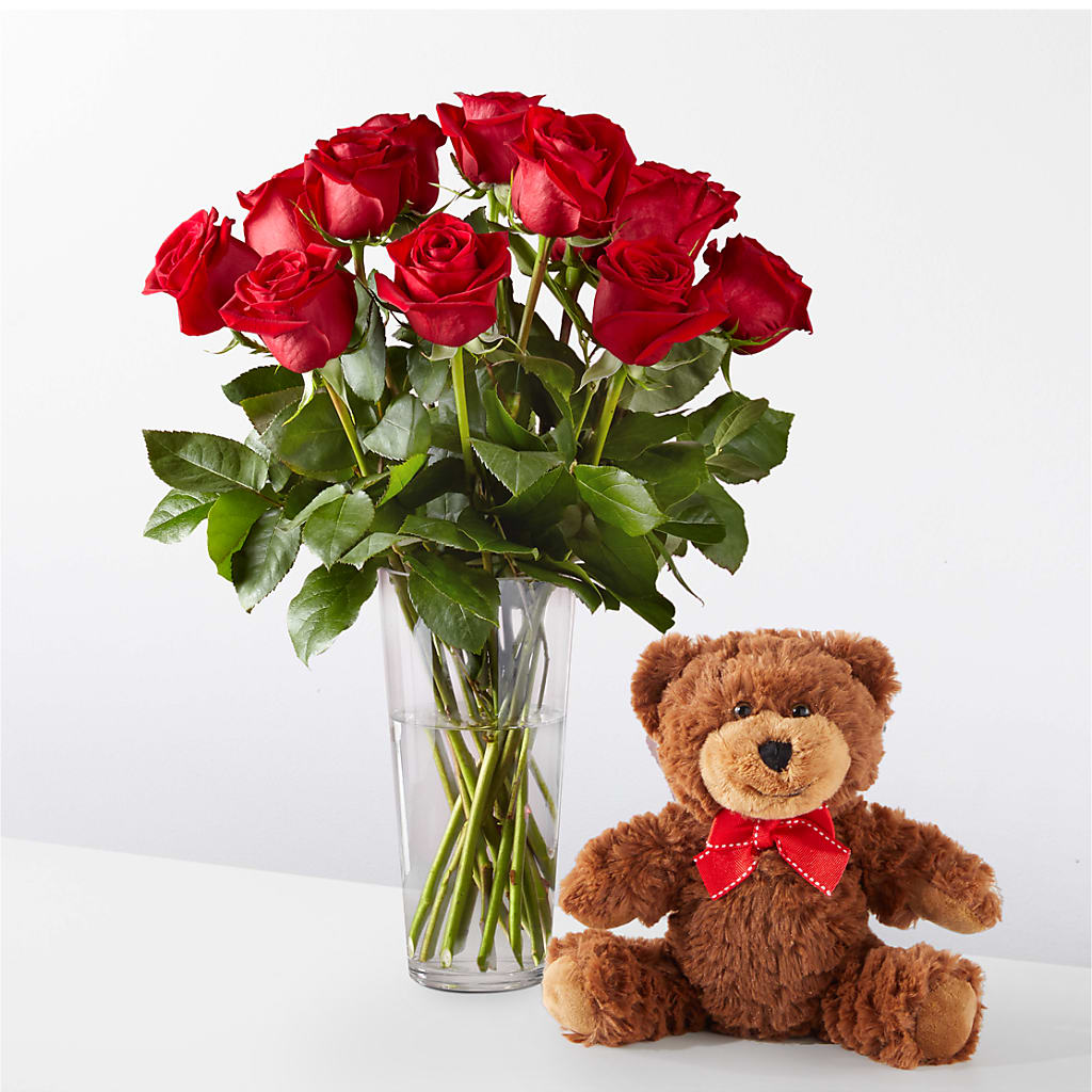 Romantic Long Stem Red Rose Bouquet Bundles –  White Lilies N Paradise, Kokomo IN