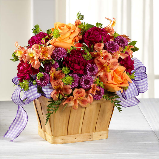 New Dream Basket –  White Lilies N Paradise, Kokomo IN