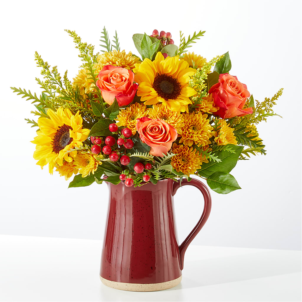 Scents of Autumn Bouquet –  White Lilies N Paradise, Kokomo IN