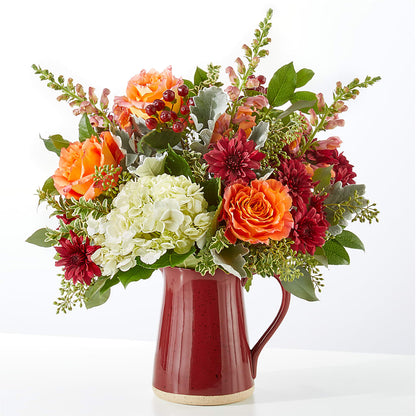 Fall's Finest Bouquet –  White Lilies N Paradise, Kokomo IN