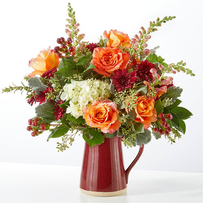 Fall's Finest Bouquet –  White Lilies N Paradise, Kokomo IN