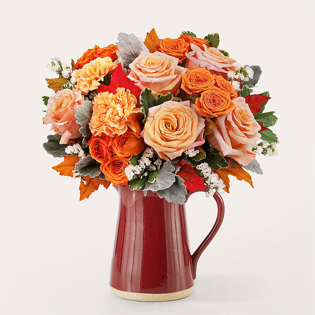 Pumpkin Pie Bouquet –  White Lilies N Paradise, Kokomo IN