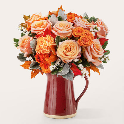 Pumpkin Pie Bouquet –  White Lilies N Paradise, Kokomo IN