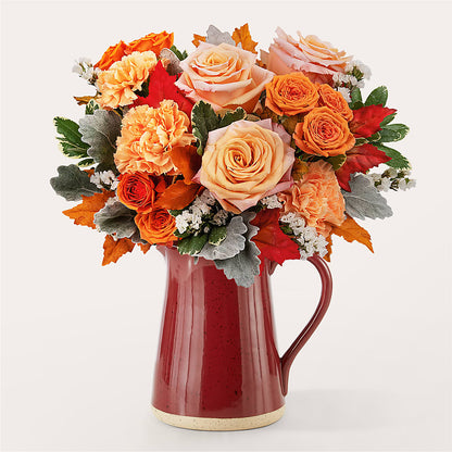Pumpkin Pie Bouquet –  White Lilies N Paradise, Kokomo IN