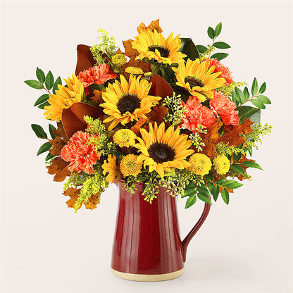 Gourd Vibes Bouquet –  White Lilies N Paradise, Kokomo IN