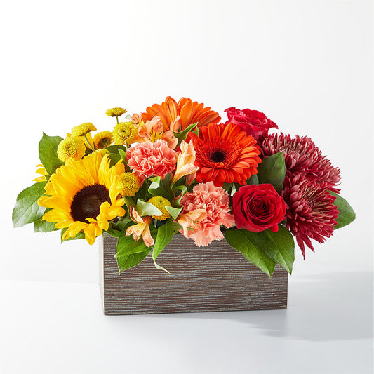 Autumn Orchard Bouquet –  White Lilies N Paradise, Kokomo IN