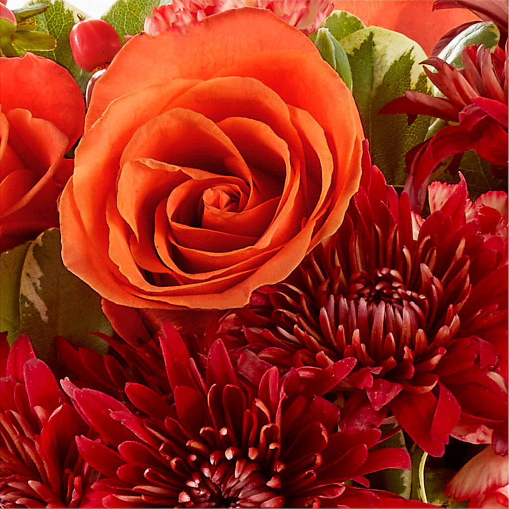 Autumn Air Pumpkin Bouquet –  White Lilies N Paradise, Kokomo IN