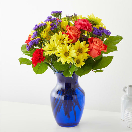 Brighter Days Bouquet –  White Lilies N Paradise, Kokomo IN