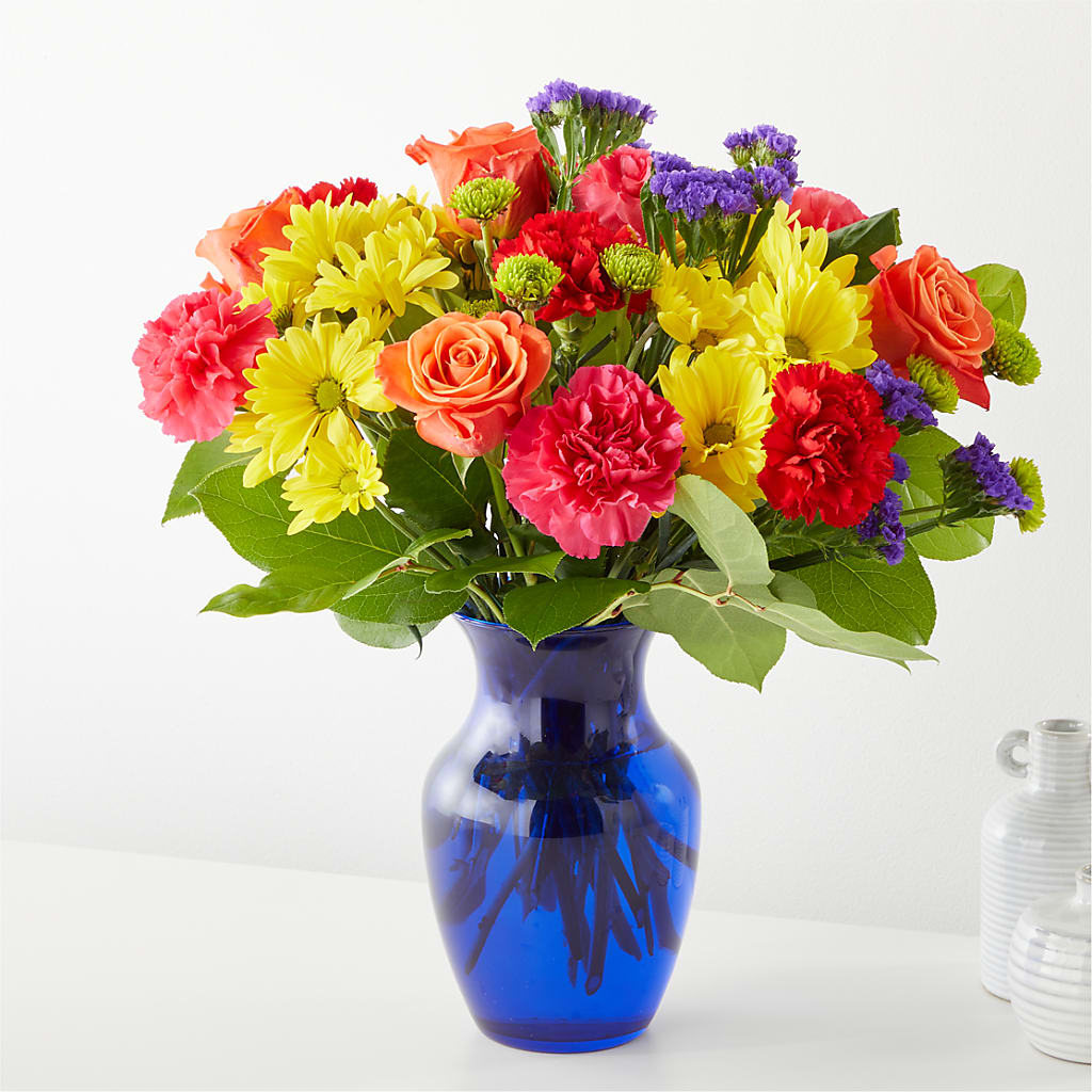 Brighter Days Bouquet –  White Lilies N Paradise, Kokomo IN