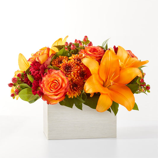 Backyard Bonfire Bouquet –  White Lilies N Paradise, Kokomo IN