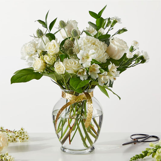 New Beginnings – A Florist Original –  White Lilies N Paradise, Kokomo IN