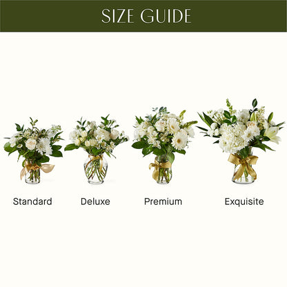 New Beginnings – A Florist Original –  White Lilies N Paradise, Kokomo IN