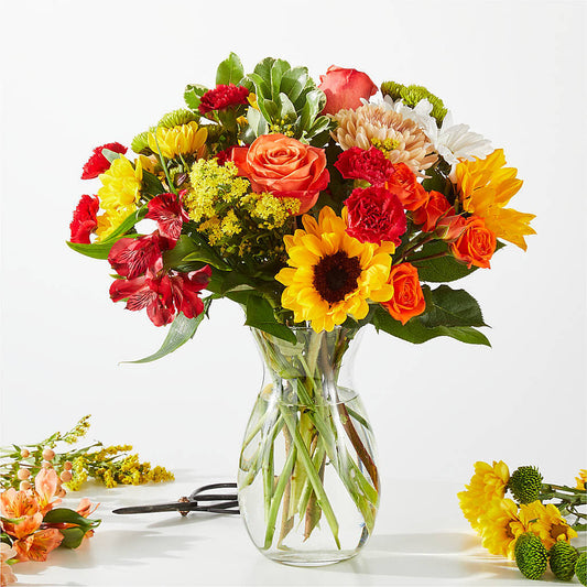 Fall Delight – A Florist Original –  White Lilies N Paradise, Kokomo IN