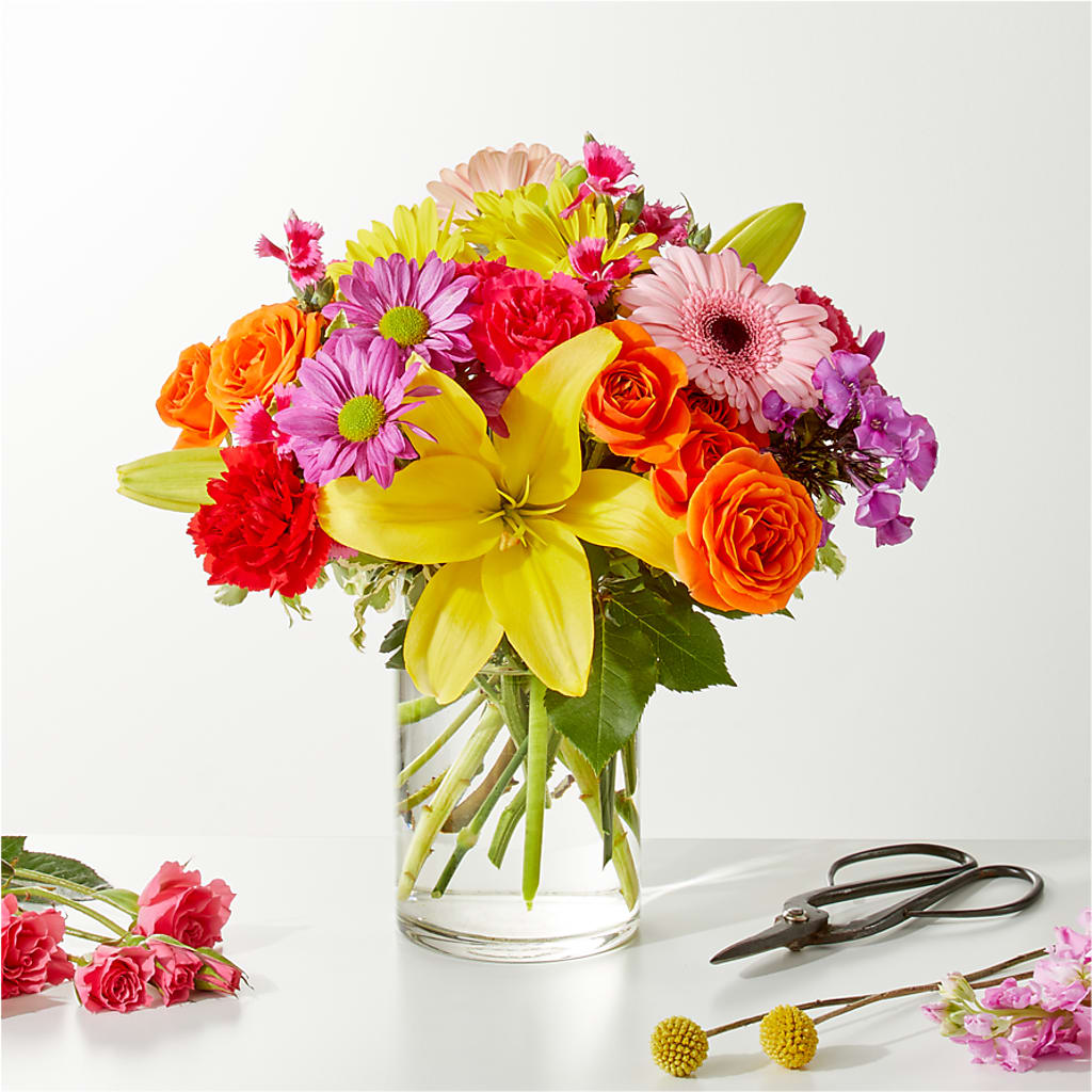Cue the Confetti - A Florist Original –  White Lilies N Paradise, Kokomo IN