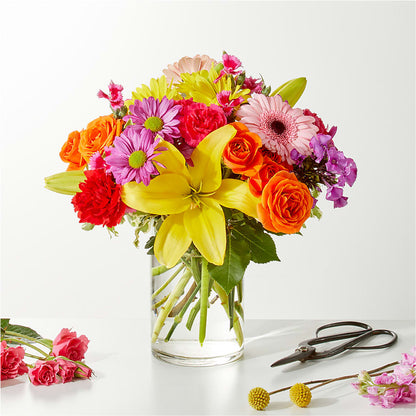 Cue the Confetti - A Florist Original –  White Lilies N Paradise, Kokomo IN