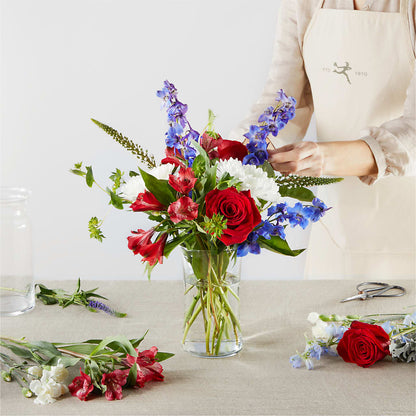 Star Spangled - A Florist Original –  White Lilies N Paradise, Kokomo IN