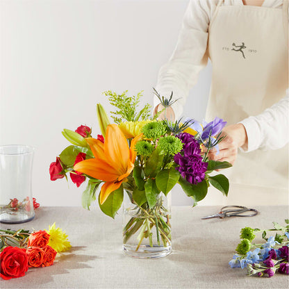 Summer Spectra - A Florist Original –  White Lilies N Paradise, Kokomo IN