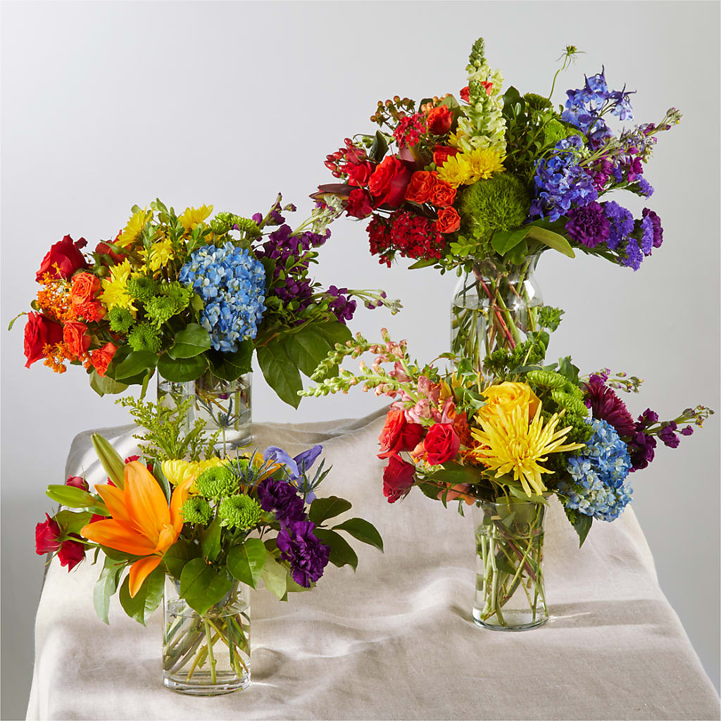 Summer Spectra - A Florist Original –  White Lilies N Paradise, Kokomo IN
