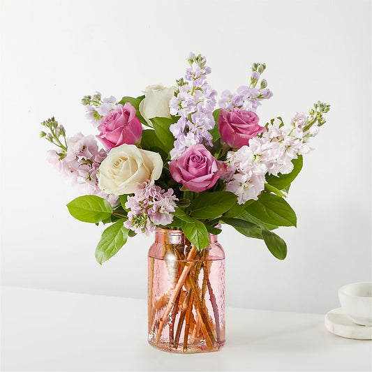 Springtime Spritz Bouquet –  White Lilies N Paradise, Kokomo IN