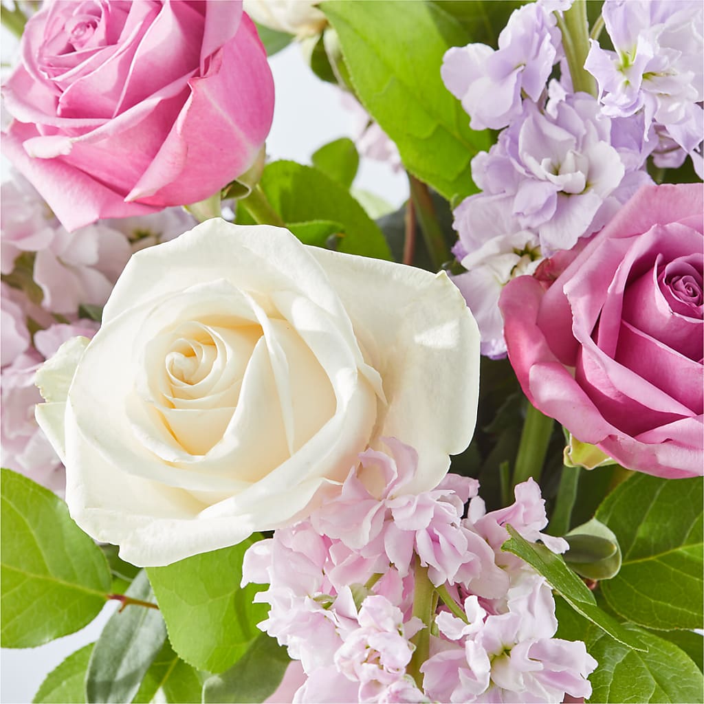 Springtime Spritz Bouquet –  White Lilies N Paradise, Kokomo IN