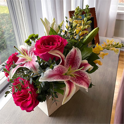 Wild Spirit Bouquet –  White Lilies N Paradise, Kokomo IN
