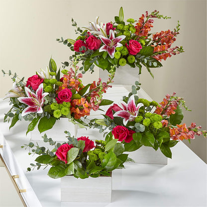 Wild Spirit Bouquet –  White Lilies N Paradise, Kokomo IN
