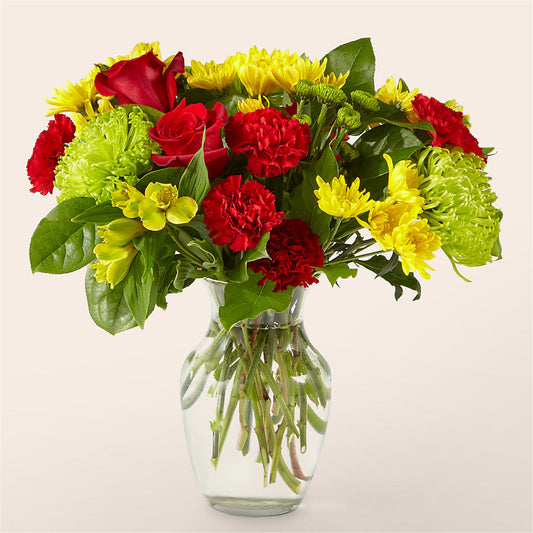 Bright Side Bouquet –  White Lilies N Paradise, Kokomo IN
