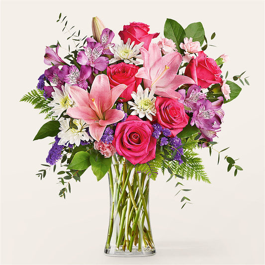 Lace & Pearls Bouquet –  White Lilies N Paradise, Kokomo IN