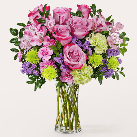 Morning Dew Bouquet –  White Lilies N Paradise, Kokomo IN