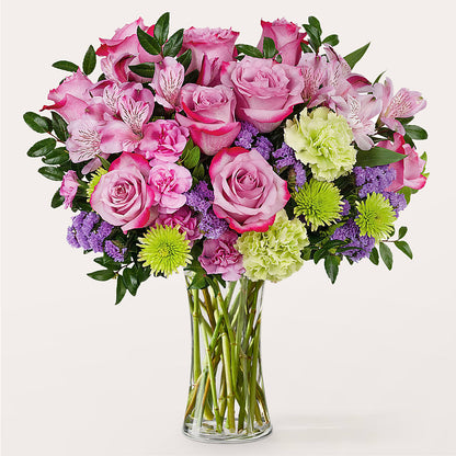 Morning Dew Bouquet –  White Lilies N Paradise, Kokomo IN