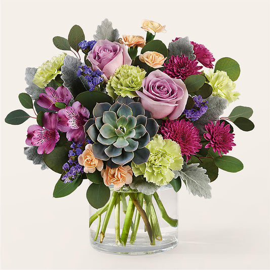 Botanical Dream Bouquet –  White Lilies N Paradise, Kokomo IN