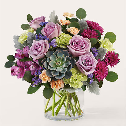 Botanical Dream Bouquet –  White Lilies N Paradise, Kokomo IN