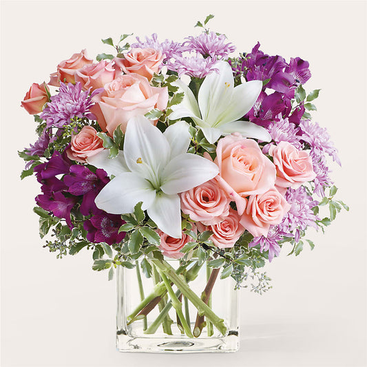 Mani Pedi Bouquet –  White Lilies N Paradise, Kokomo IN